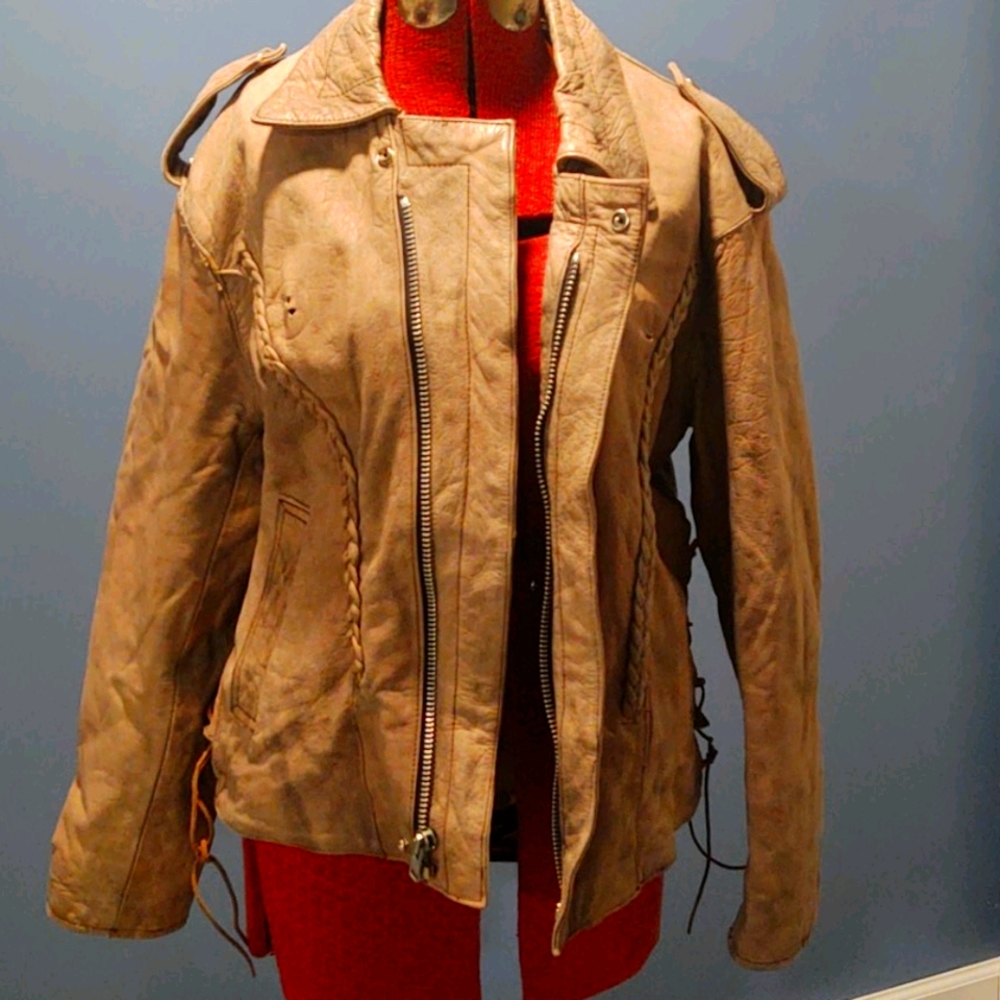 Genuine leather jacket